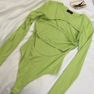 Naked Wardrobe cut out bodysuit